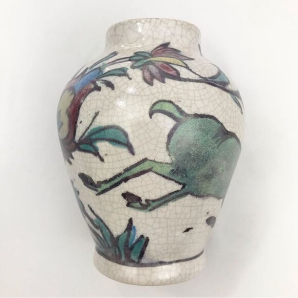 Pottery Barn Iznik Decorative Stoneware Vases Set of Two - Picture 14 of 16